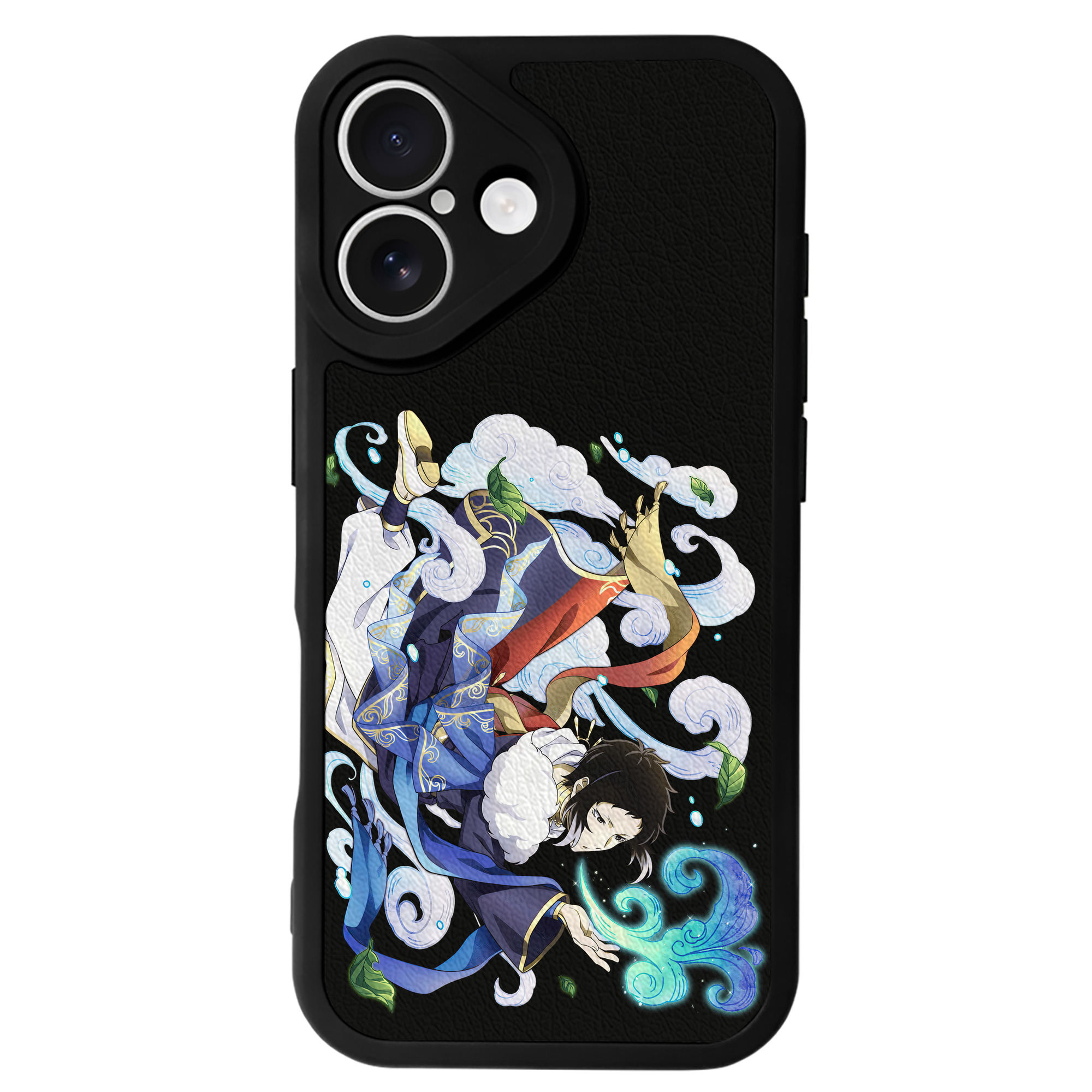 （画像用） 文豪ストレイドッグス Bungo Stray Dogs 【iPhone 16シリーズ対応】シリコンスマホケース（レザー調） 材質：シリコン